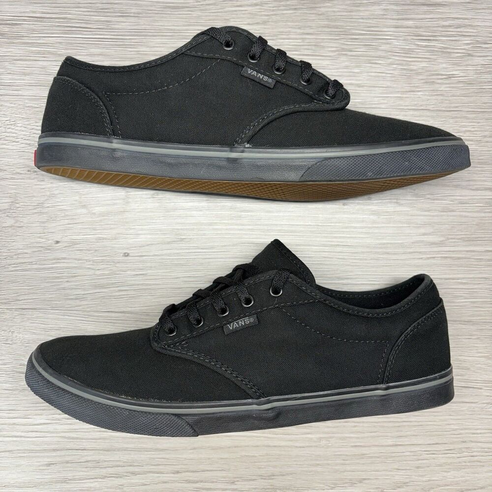 VANS Attwood Lows Womens Size 9 Black Classic Skater Grundge 90s - Picture 8 of 11